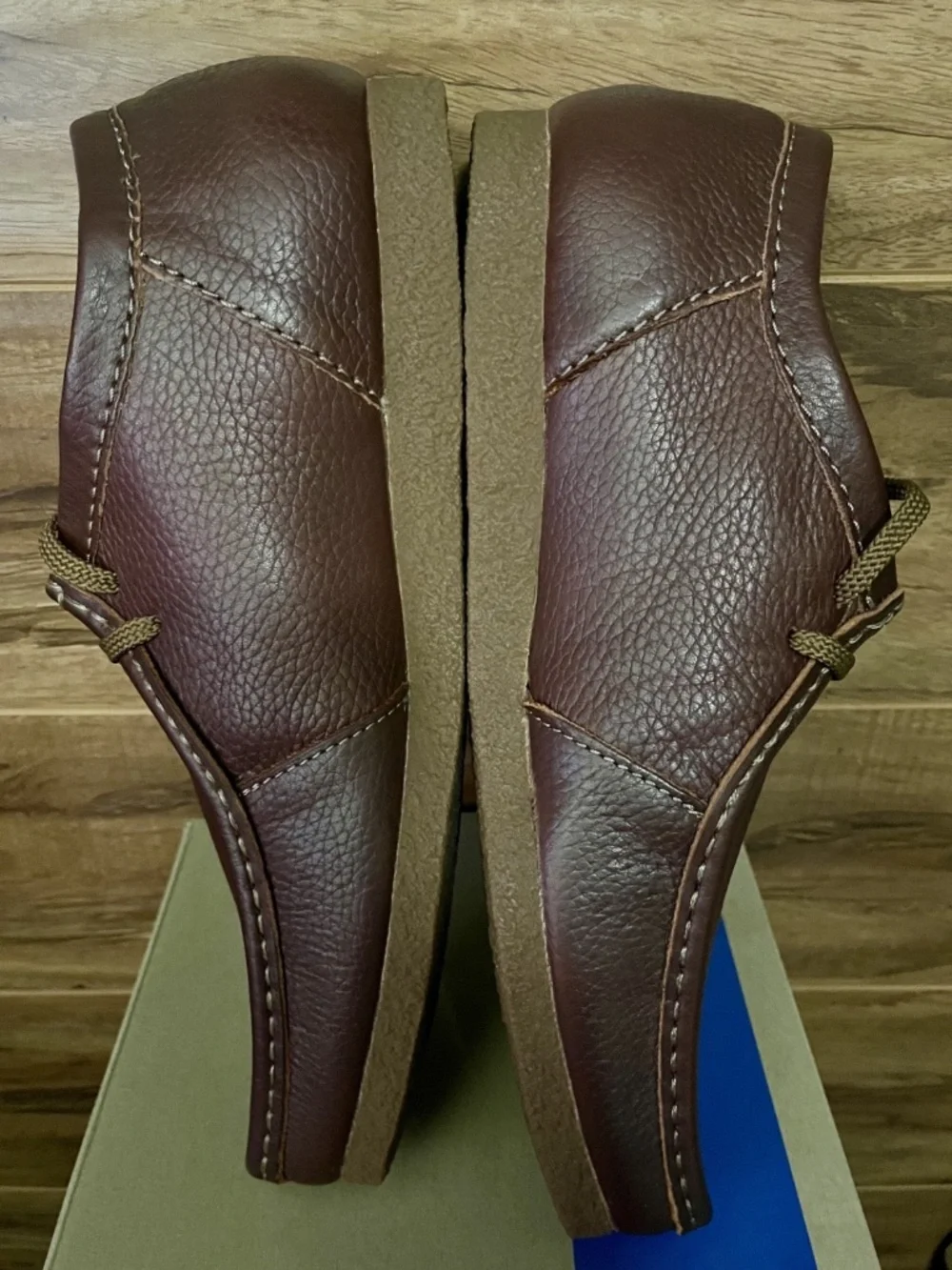 Clarks - Shacre II Run Loafers - New In Box - Brown - Leather - Men's - 11.5M